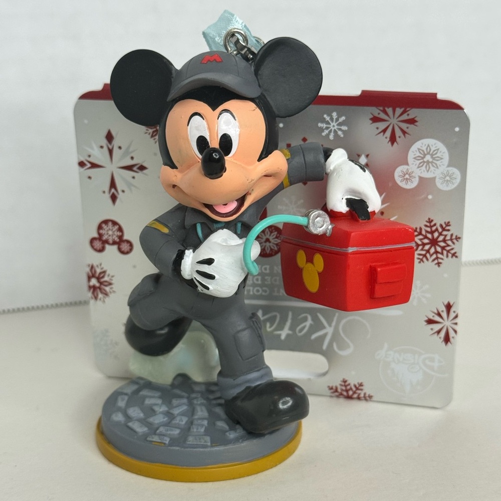 Disney Mickey Mouse as EMT Figural Ornament